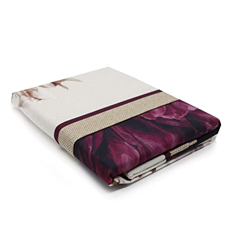 Nappe de table rectangulaire 150x220 Tissage Randi Amaranta pour salon - 3