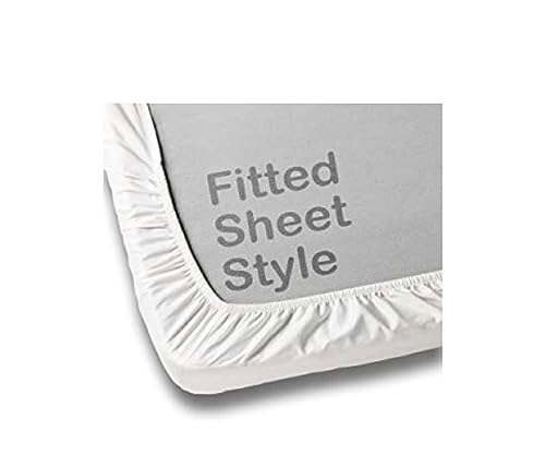 Image of Gleeson Elastic Fitted Cotton Bed Sheet,Bedsheet for King Size Bed,All Around Elastic Bedsheets,Bed Sheet for Double Bed with Pillow 2 Covers (72 x 78 Inch) Fit Upto 8 Inch Mattress