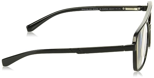 Image of A.J. Morgan Unisex Jimbo - Blue Light Blocking Computer Readers Rectangular Reading Glasses