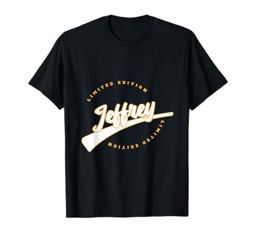 Funny Personalized First Name Design for Jeffrey Camiseta