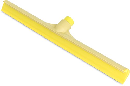 Image of SPARTA 3656704 Plastic Foam Squeegee, Shower Squeegee, Heavy Duty Squeegee With Rubber Blade For Windows, Glass, Shower Doors, Floors, Windshields, 20 Inches, Yellow