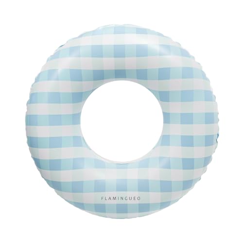 Bouée Géante Piscine Et Plage Flamingueo - Matelas Gonflable 135x175 Cm, 2 Places, Poids Max 180 Kg - Housse Polyester, Structure PVC