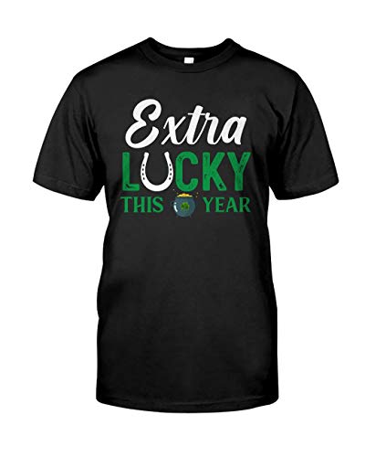 BigView Extra Lucky This Year T-Shirt for Men, Shirts for Women, Shirts for Boys, Shirts for Girl, Shirts for Women Plus Size, Shirts Funny Long Sleeves