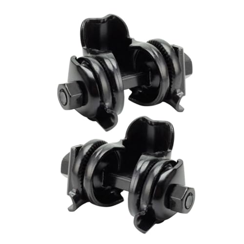 KICHOUSE 2pcs Mountain Bike Seat Clamp Adapter Easy DIY Installation Secure Saddle Attachment for All Bike Types Durable Construction for Performance