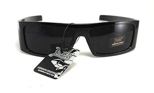 Locs Hardcore Gangster Thug Biker Sunglasses Mens Black Lc592