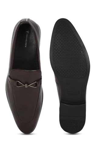Image of Van Heusen Men Leather Loafers