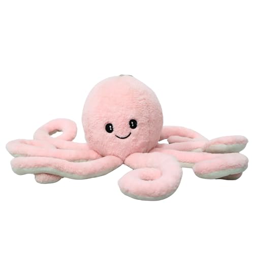 Image of TOYTALES Plush Giant Realistic Stuffed Z8 Octopus Animal Soft Toy, 45CM Pink
