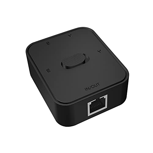 Image of Gigabit Network Switch 2 Port Portable Power Free LAN Hub for Computer