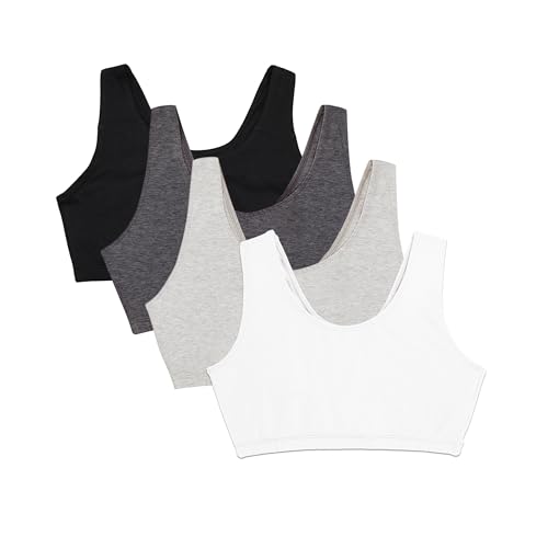 Image of Fruit of the Loom Women's Built Up Tank Style Sports Bra Value Pack