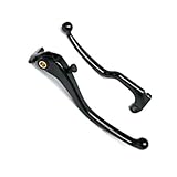 Matériau : Aluminium Paire de leviers de frein et d'embrayage en aluminium pour Ya&maha YZF R1 2004-2012 Embrayage de frein à main de moto
