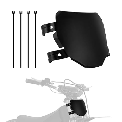 Electric Dirt Bike Downhill Number Plate Front