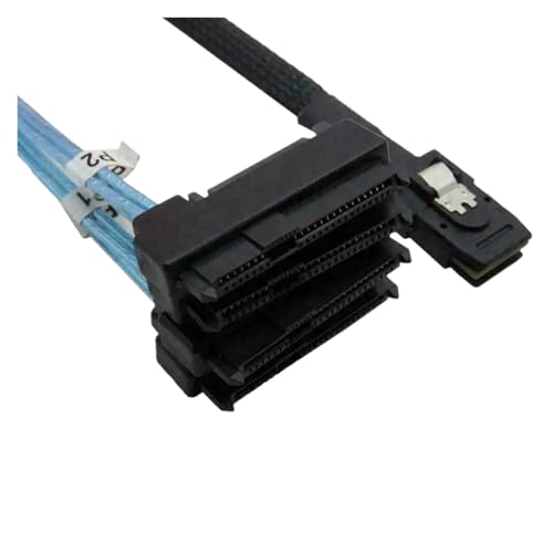 Cable adaptador SATA SFF-8087 a SFF-8482 50cm miniatura 4