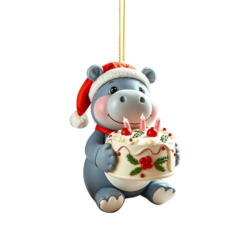 Weihnachten Acryl Tier Dekor, Weihnachtsdeko Zum Aufhängen,...