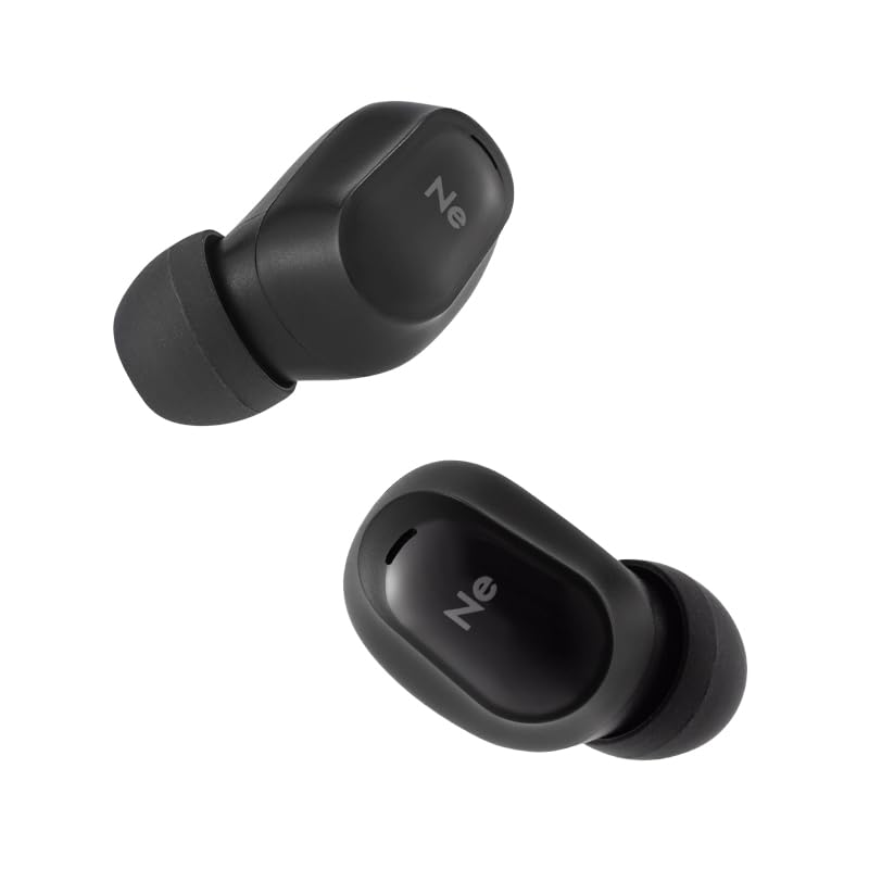 ラディウス radius HP-T10BT 完全ワイヤレスイヤホン : Bluetooth対応 コンパクトサイズ 軽量 フルワイヤレス 左右分離型 AAC 小型 ミニサイズ 小さめ 小さい 小耳 小さい耳 コンパクト 女性 おしゃれ かわいい イヤホン TWS HP-T10BTK(ブラック)