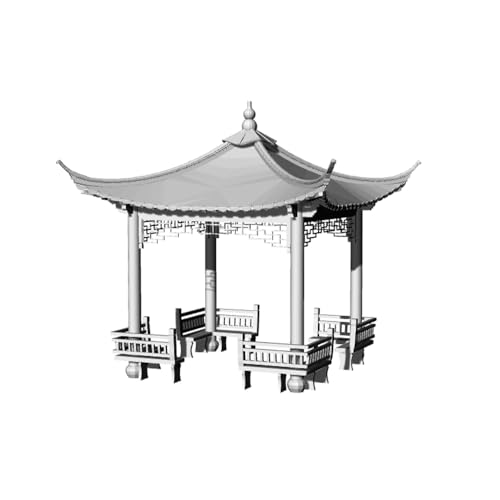 MRY-SFW HO Scene Model Pavilion