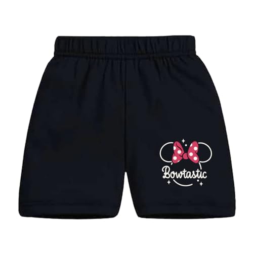 Image of Kuchipoo Disney Girls Regular Fit Cotton Shorts - Pack of 5