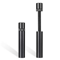Bewudy 1 Stück Grafikkarten Halterung, GPU Halterung Grafikkarten Halter Höhenverstellbar Grafikkartenhalter Grafikkartenbasis Aus Aluminiumlegierung GPU Holder Mit Magnet (75mm-120mm Schwarz)