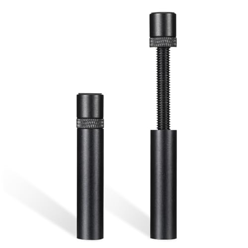 Bewudy 1 Stück Grafikkarten Halterung, GPU Halterung Grafikkarten Halter Höhenverstellbar Grafikkartenhalter Grafikkartenbasis Aus Aluminiumlegierung GPU Holder Mit Magnet (75mm-120mm Schwarz)