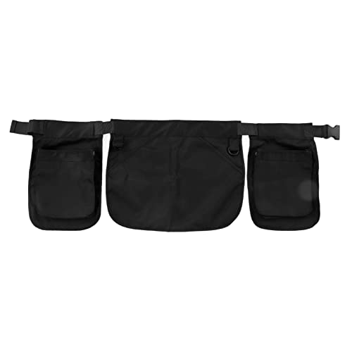 Waist Apron Bag,Tool Waist Pouch Multi Pocket Waist Belt Bag Fashionable Zipper Closure Tool Waist Pouch for Gardening Hiking