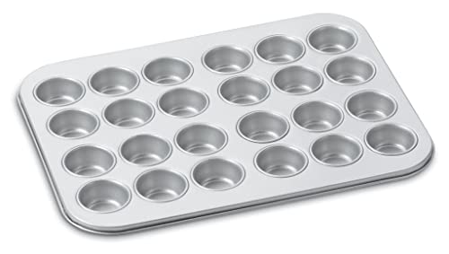 Cuisinart Amb-24Mmp Chef's Classic Nonstick Bakeware 24-Cup Mini Muffin Pan, Silver #TOP1