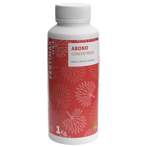 FERTIMAX GARDEN Fertilizante Abono sólido perlado natural aporta nutrientes plantas de interior y exterior jardín árboles, arbustos, césped, plantas en flor interior en macetas, jardineras y parterres