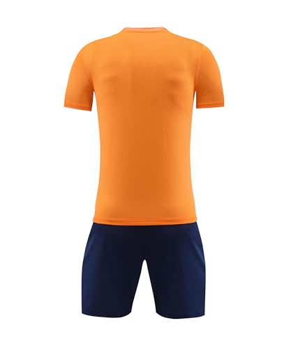 Image of M2C Kids Soccer Jersey Set Athletic Team Uniform Shirt and Shorts