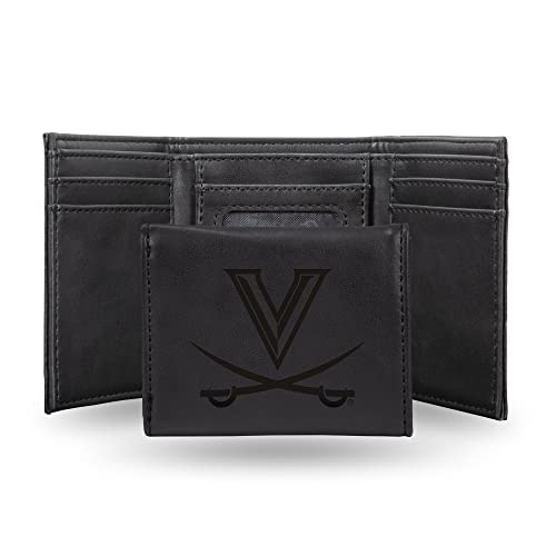 Image of Rico Industries NCAA Laser Engraved Trifold Laser Engraved Tri-Fold Wallet - Men's Accessory