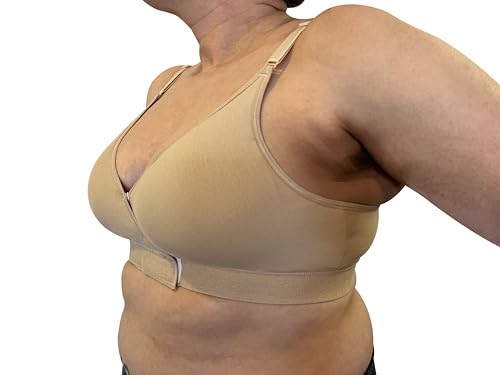 Easy-On Velcro Front Closure Bra - Adaptive Velcro Bra for Women - Delicate Skin & Post-Surgery - Women's Bras