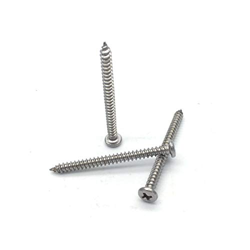 Tornillos acero inoxidable M4 x 45 mm Phillips Pan Head 100 pcs miniatura 4