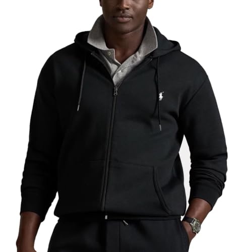 Sweat zippé Ralph Lauren Noir