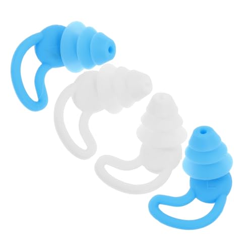 HAKIDZEL Reusable Silicone Noise Reduction Earplugs