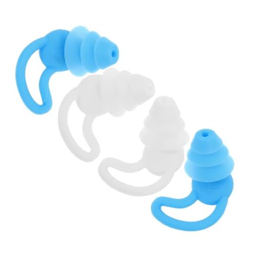 HAKIDZEL Reusable Silicone Noise Reduction Earplugs