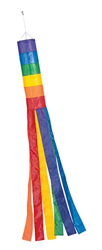 Miles Kimball 310229 Rainbow Windsock, One Size Fits