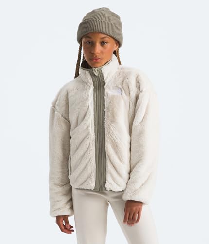 Image of THE NORTH FACE Girls Reversible Shasta Full Zip Jacket | Puffer Coat With Synthetic Insulation, Fleece Lined, Water Repellent