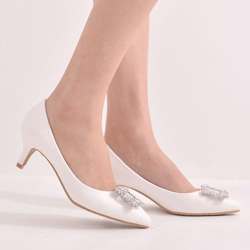 Chaussures classiques à talons hauts bas bout pointu escarpins à enfiler - 3