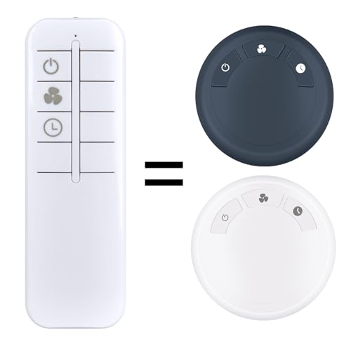 Télécommande de rechange pour ventilateur Honeywell Quietset HSF600 noir et blanc