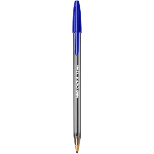 Miniatura 3 de BIC Cristal Large Boligrafos de Punta Media, Para la Escuela, la Oficina o el Hogar, Azul, Paquete de 50 (1,6 mm)