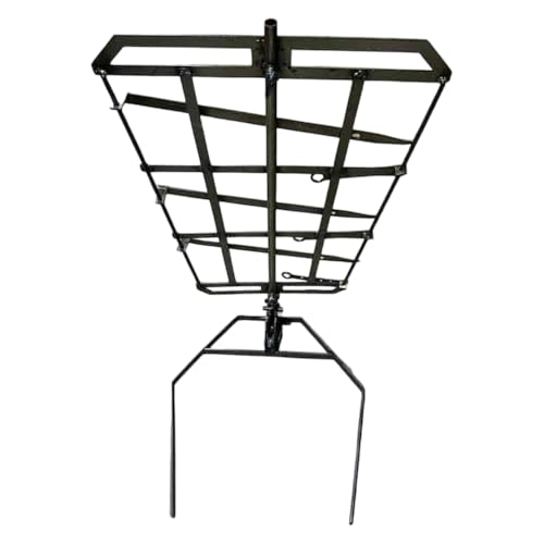 Asador en Cruz | Asador con base y 3 posiciones | Hierro resistente y seguro | Ideal para cocción lenta y tradicional | 59x54.3x89 cm