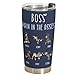 Boss’s Pain In the Asses Personalized Stainless Steel Tumbler, Boss' Pain In The Asses - Funny Boss Gift - Personalized Tumbler Cup, Funny Christmas Pain in the Asses Custom Gift For Work Bestie