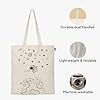 Eco Right Unisex's Stoffbeutel, Tote Bag Aesthetic, Einkaufstasche Canvas Tragetasche & Stofftasche Damen Dead #1