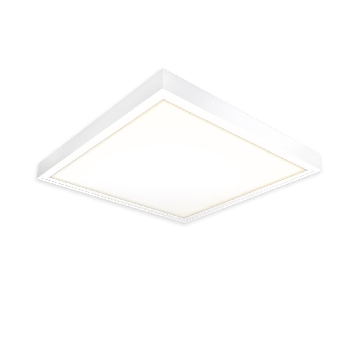 LED Panel 62x62 Neutralweiß 4000K 40W Aufbaurahmen Alu