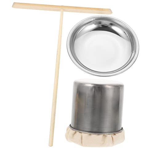 COLLBATH Pancake Oil Brush Set Crepe Spreader Ergonomic Handle Kitchen Tool Kit