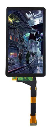 TESSERACT 2K 2560x1440 LCD Screen for Mars SLA 3D Printer I 5.5 inch Mars LCD Screen I Sharp LS055R1SX04 Light Curing Display with MIPI Connector I DLP Light Projecting Screen (Quantity: 1 LCD Screen)