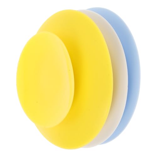 BIUDECO Secure Suction Bowl Mat 3pcs Silicone Suction Cups for Boys and Girls Bowl Child Safe Material Dish Pad
