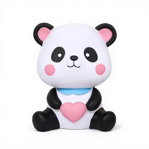 IEUDNS Panda Figurines Piggy Bank, Cartoon, Lovely,Table Decoration, Animal Statue Panda Saving Jar Money Saving Jar for Children, Style A
