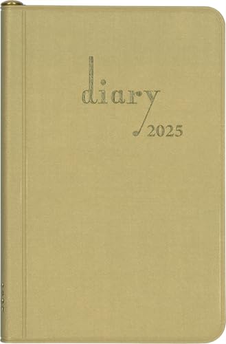 博文館 手帳 2025年 ウィークリー 横線ポケット日記 ゴールド No.248 (2025年 1月始まり)