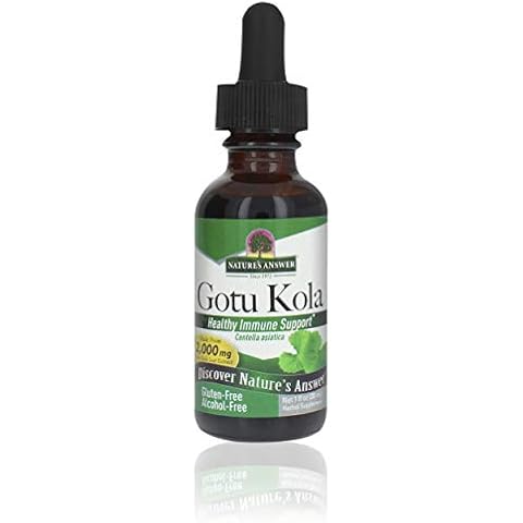 Nature's Answer Alcohol-Free Gotu Kola Herb, 1-Fluid Ounce Cover