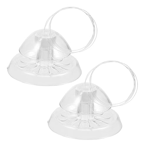 Milisten 2pièces Piège à Escargots pour Aquarium Blanc Lot de Accessoires Décoration Aquarium Piège à Escargots