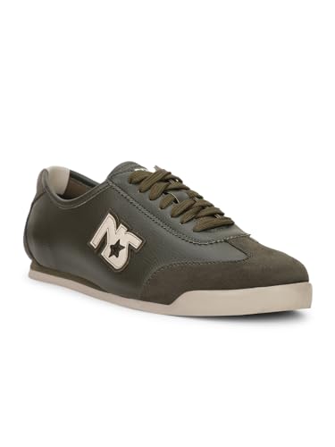 Image of North Star 8515: Kawasaki 2.0 E Maroon Sneakers Sports Lace-Up Casual Shoes for Men