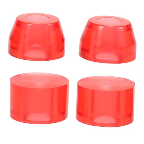 HANABASS Long Board Skateboard Shock Pads 4pcs Pu Rubber Bushings Roller Skate Accessories Skateboard Cup Washers for Street Skating